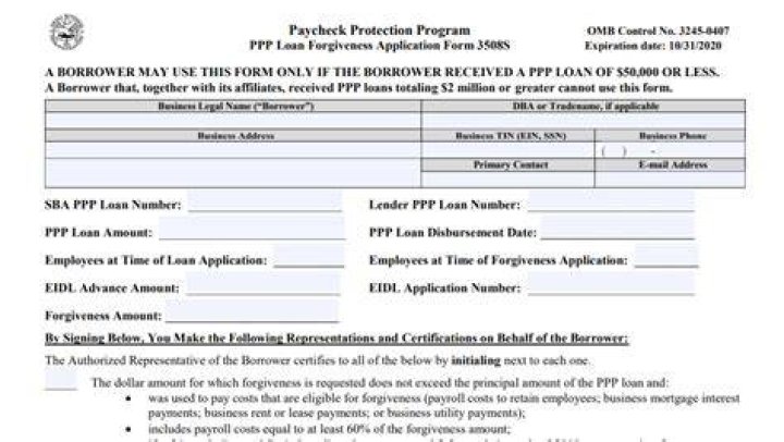 What paperwork do I need for PPP loan forgiveness?