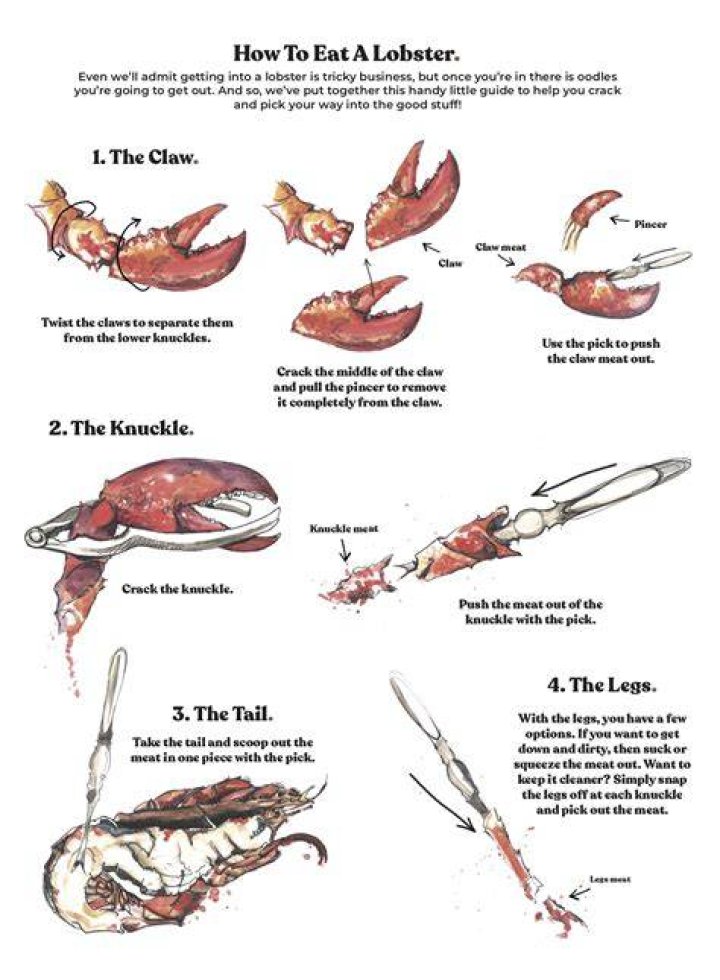 What part of the lobster are you not supposed to eat?