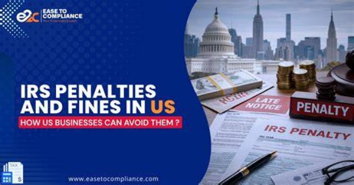 What penalties can the IRS impose?