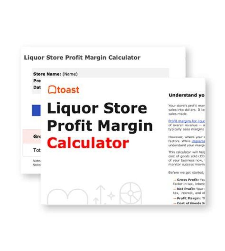 What Percent profit Do liquor stores make?