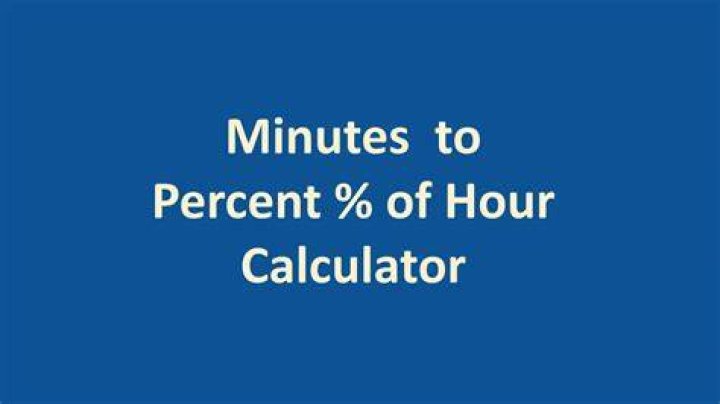 What percentage of an hour is 53 minutes?