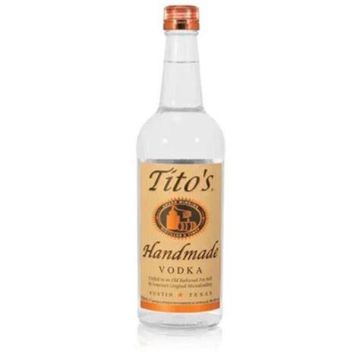 What proof is Tito's vodka?