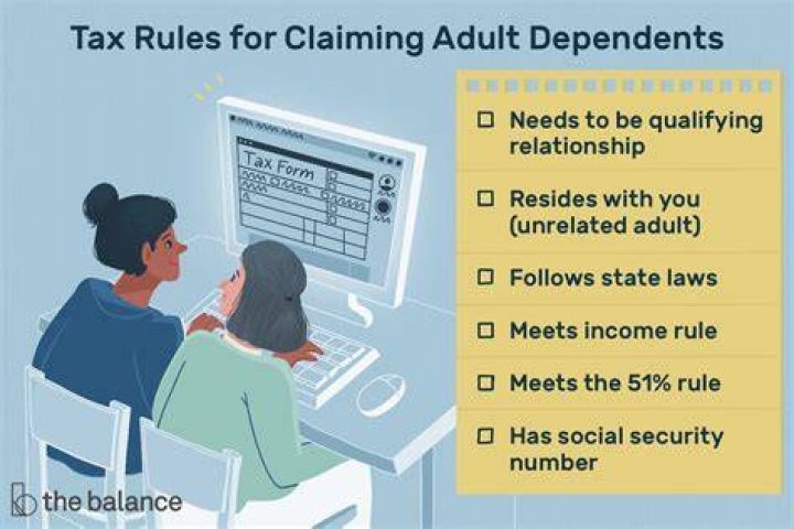 What qualifies a person as an adult dependent?