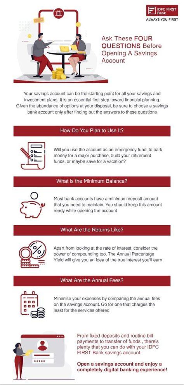 What questions should you ask when opening a checking account?
