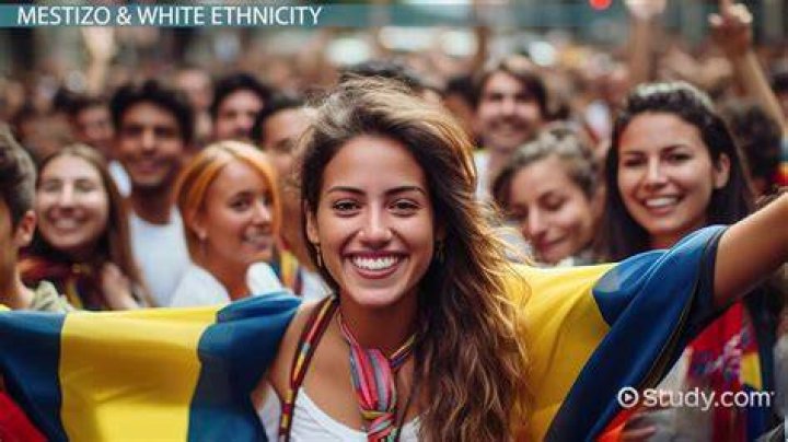 What race is a Colombian person?