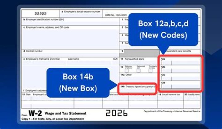 What should be in box 18 on W-2?