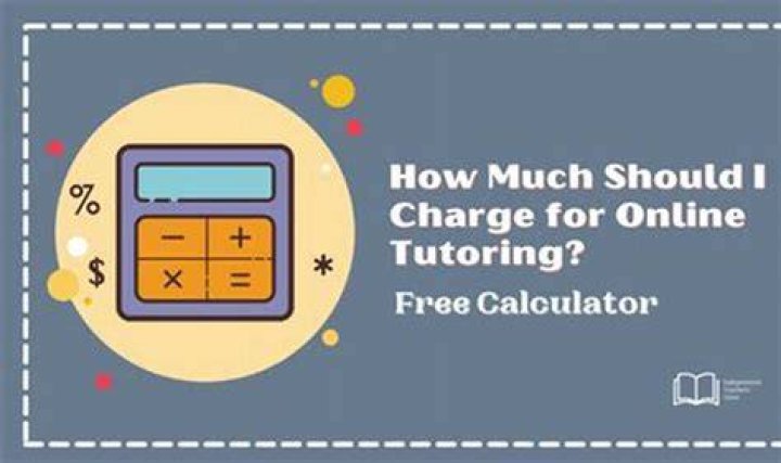 What should I charge for tutoring math?