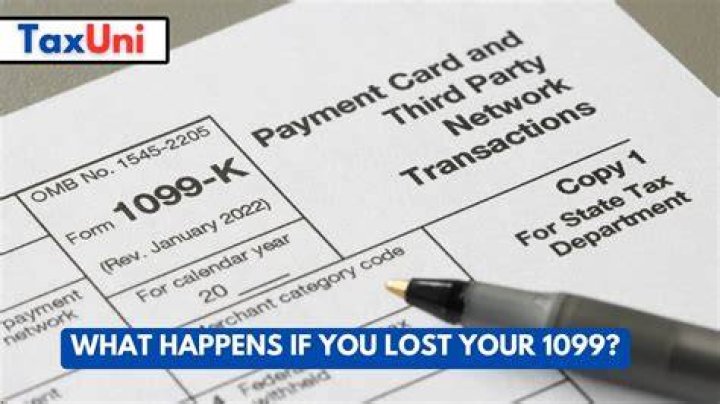What should I do if I Lost my 1099 form?