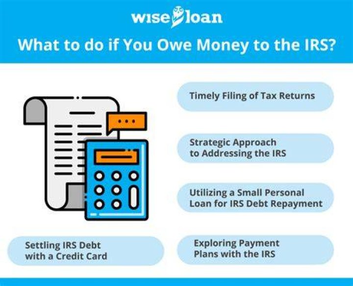 What should I do if I owe money to the IRS?