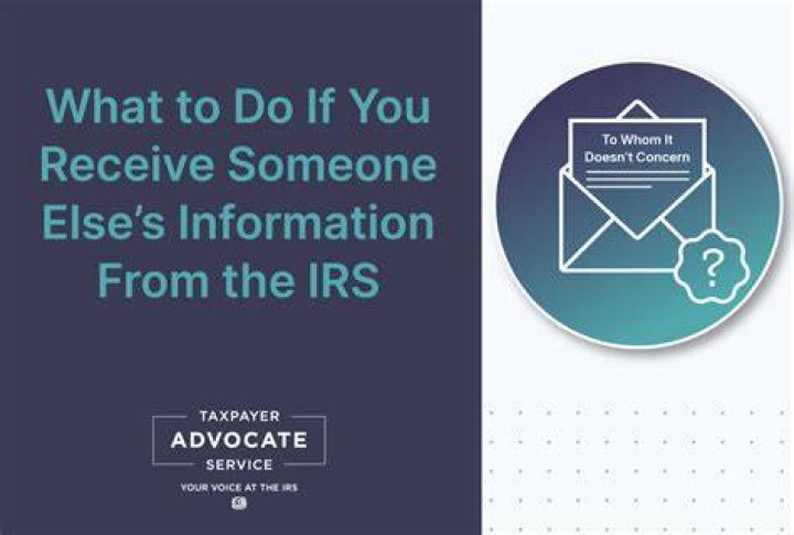What should I do if I receive a letter from the IRS?