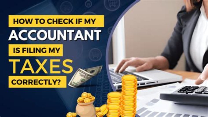 What should I do if my accountant is unable to complete my taxes?