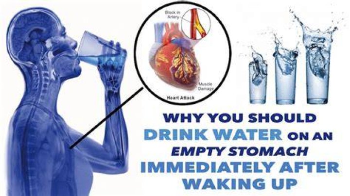 What should I drink as soon as I wake up?