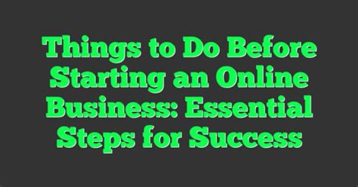 What should you not do when starting an online business?