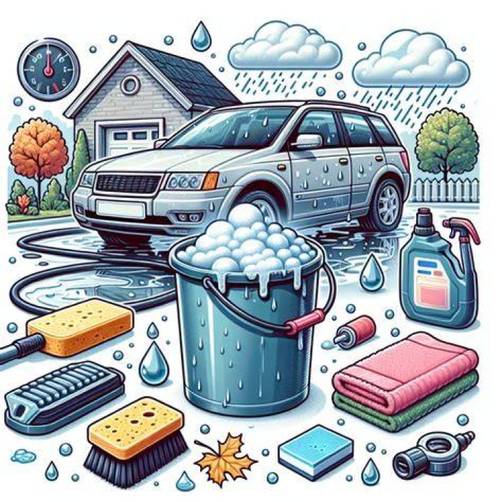 What should you not wash your car with?