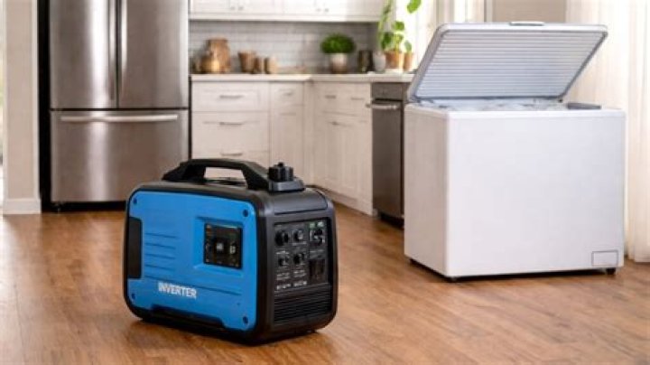 What size generator do I need to run a refrigerator and freezer?
