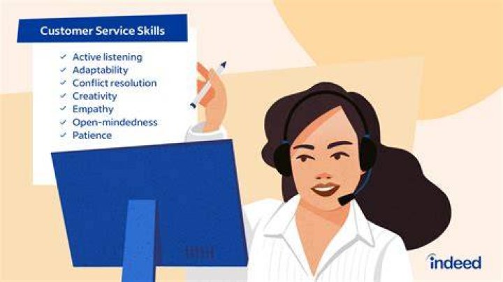 What skills does a customer service associate need?
