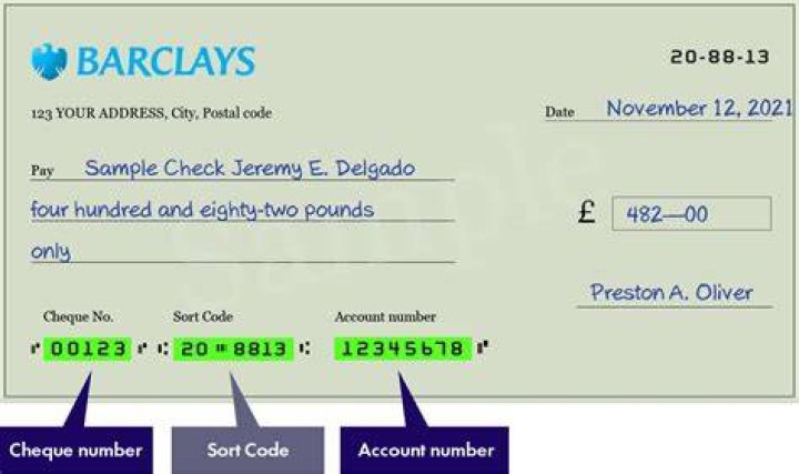 What sort code is 20 88 13?