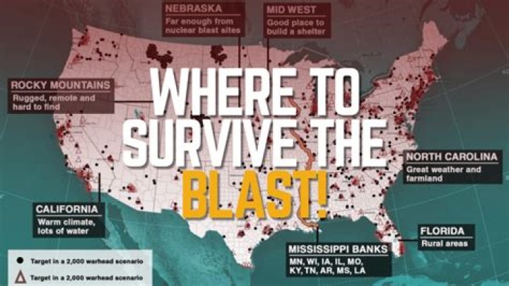 What states are safe from nuclear war?