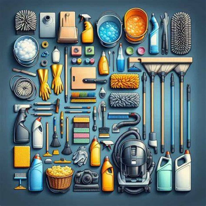 What supplies do I need to start a cleaning service?