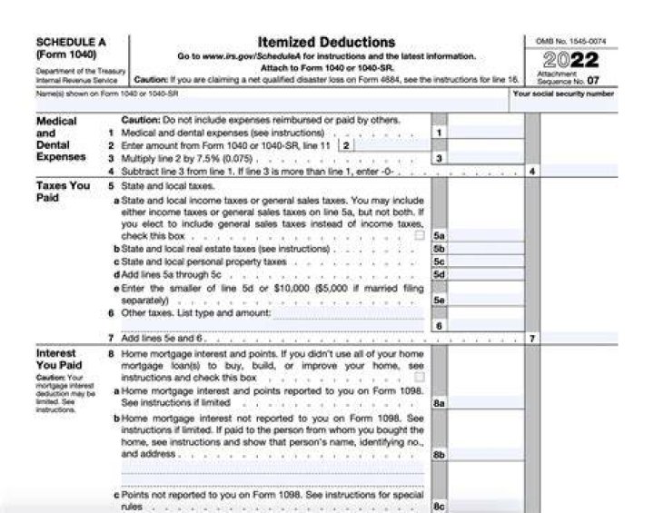 What tax form do I use if I am not itemizing?