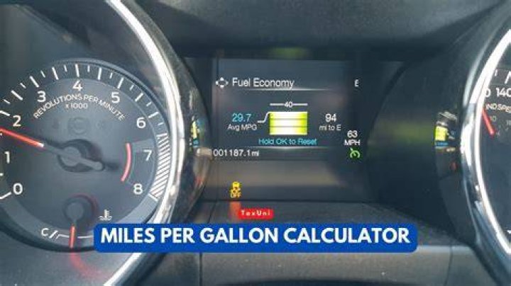 What tells you the total miles are on a car?