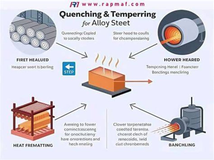 What temperature do you quench steel?