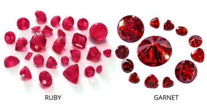 What the difference between a ruby and a garnet?