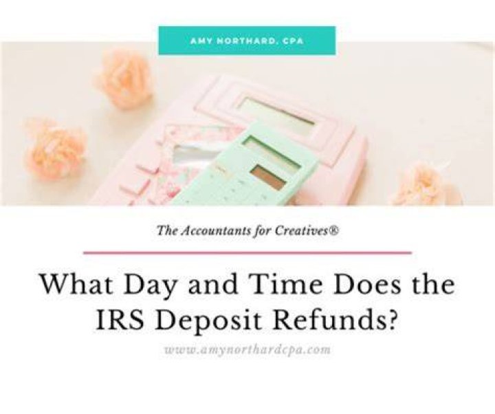 What time does IRS deposit stimulus funds into bank account?