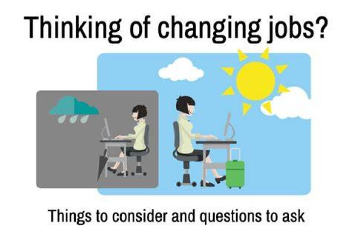 What to consider when thinking about changing jobs?