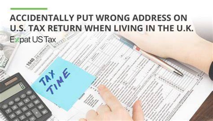 What to do if you entered the wrong address on your tax return?