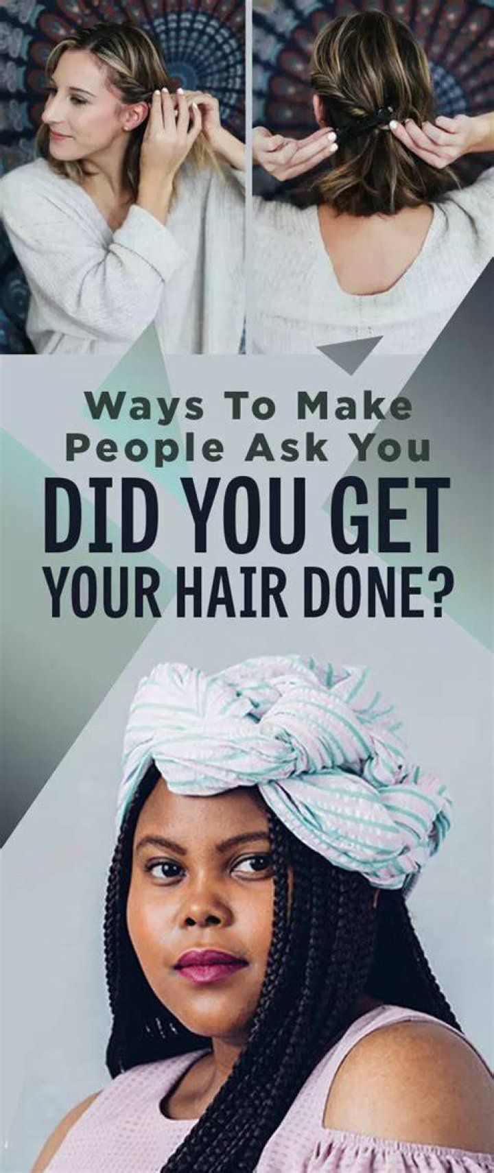 What to do if you get your hair done and hate it?