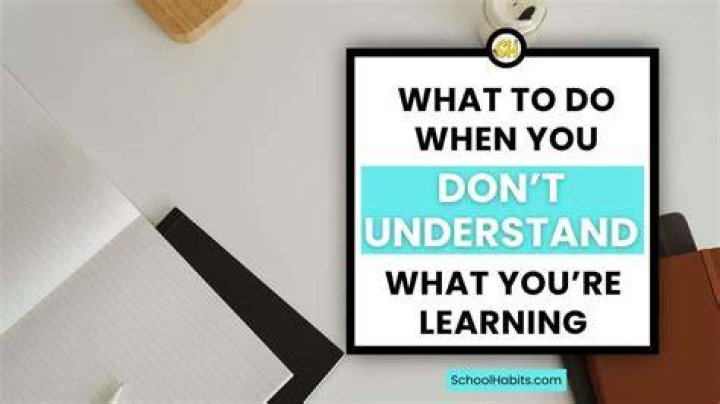What to do when you dont understand a task at work?