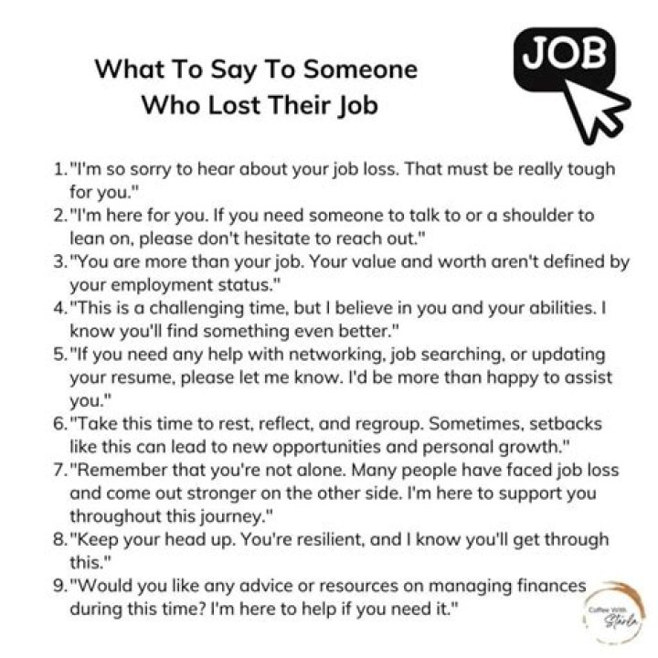 What to do when you find out you have lost your job?
