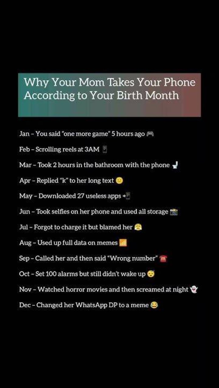 What to do when your mom takes your phone?