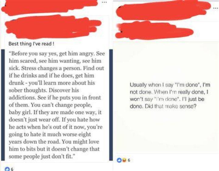 What to say to him when he's angry?