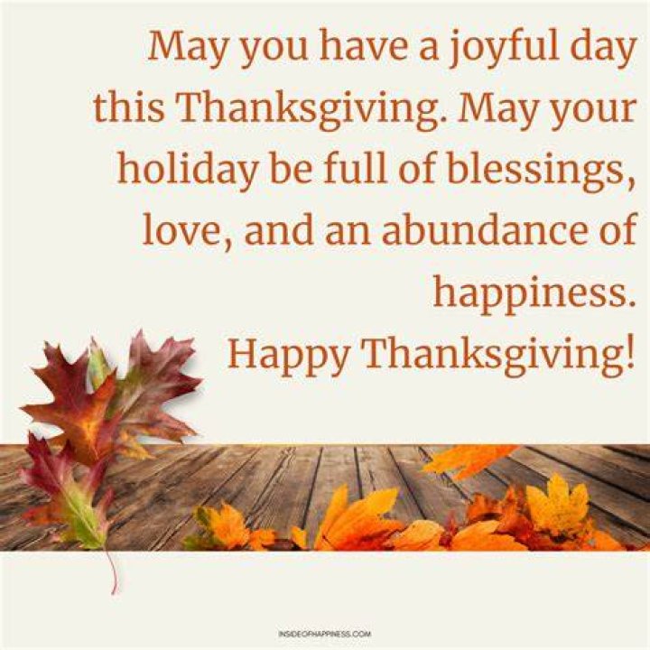 What to say to wish someone a Happy Thanksgiving?