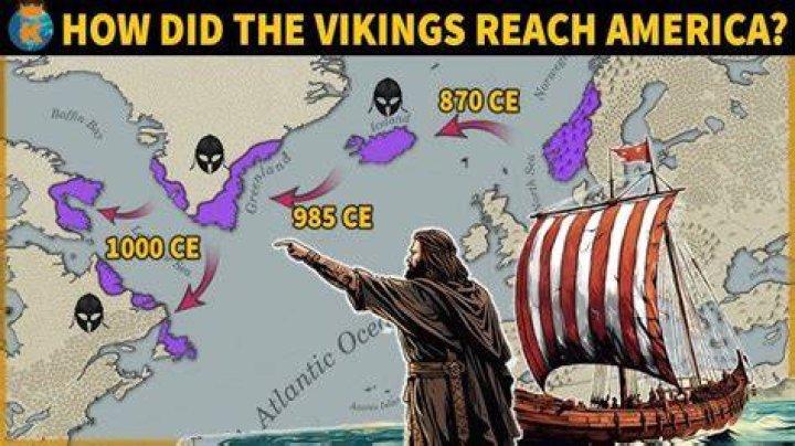 What tribe did the Vikings find in America?