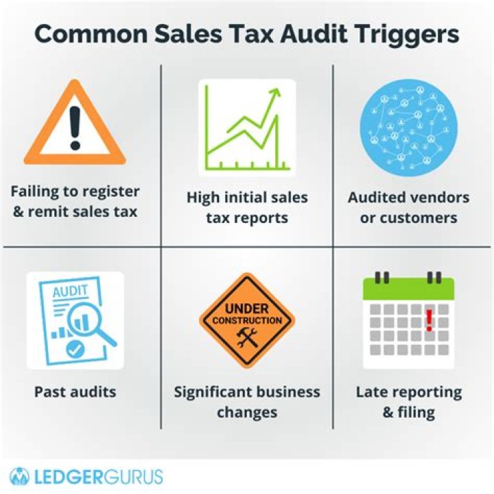 What triggers a sales tax audit?