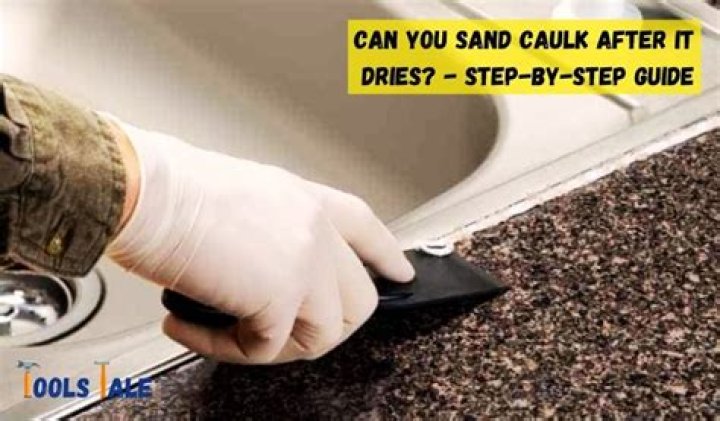 What type of caulk dries hard?