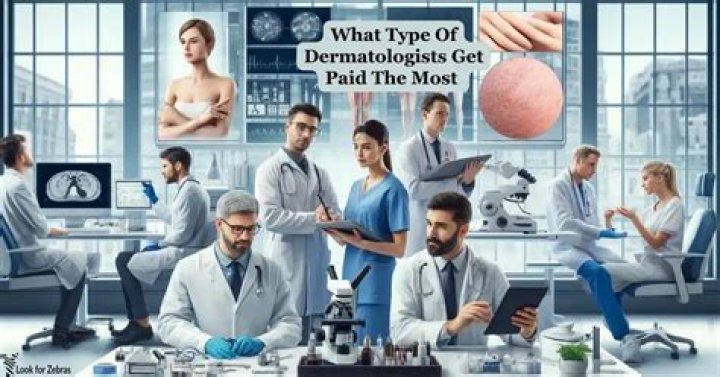 What type of dermatologist gets paid the most?