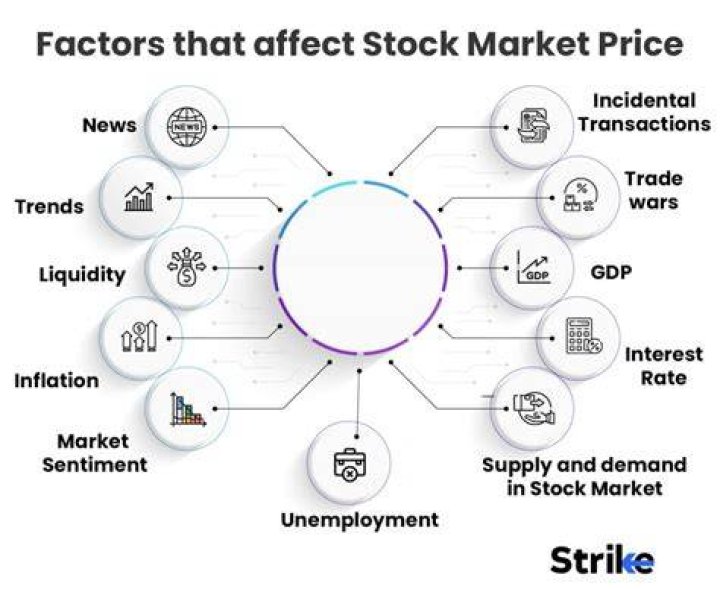 What variables affect stock price?