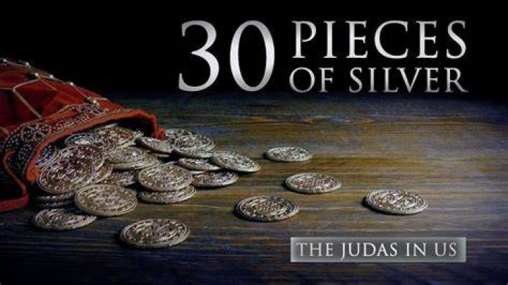 What was 30 pieces of silver worth?