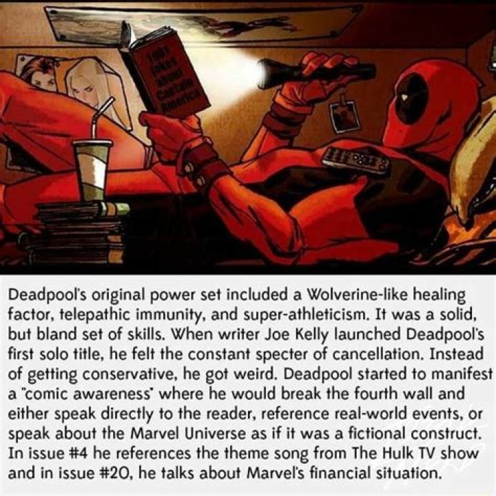 What was Deadpool's original power?