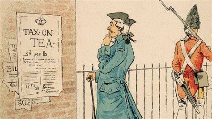 What was it called when the British taxed tea?