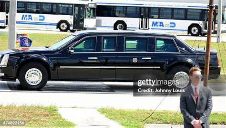 What was Obamas limo called?
