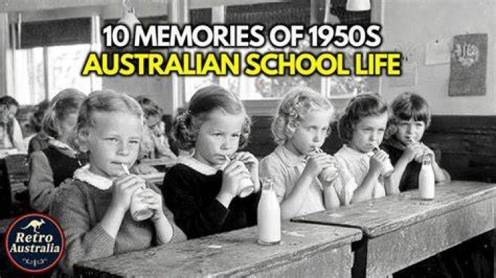 What was school like in the 1950s Australia?