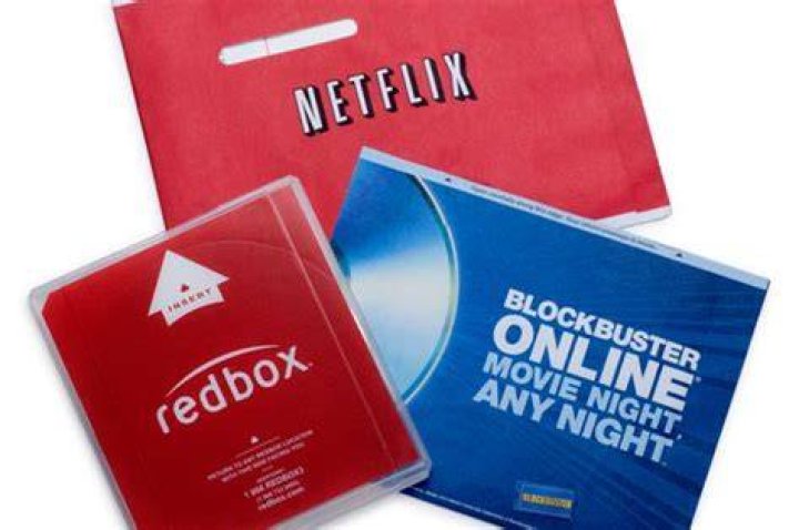 What was the overall strategy of Blockbuster Netflix and Redbox?