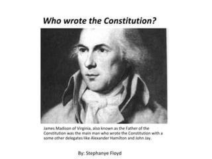 What was the primary aim of the writers of the United states Constitution was to?