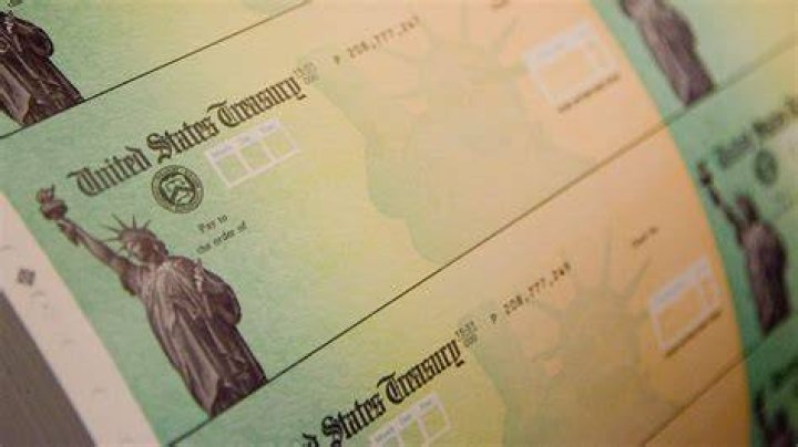 What was the total amount of stimulus checks sent out?