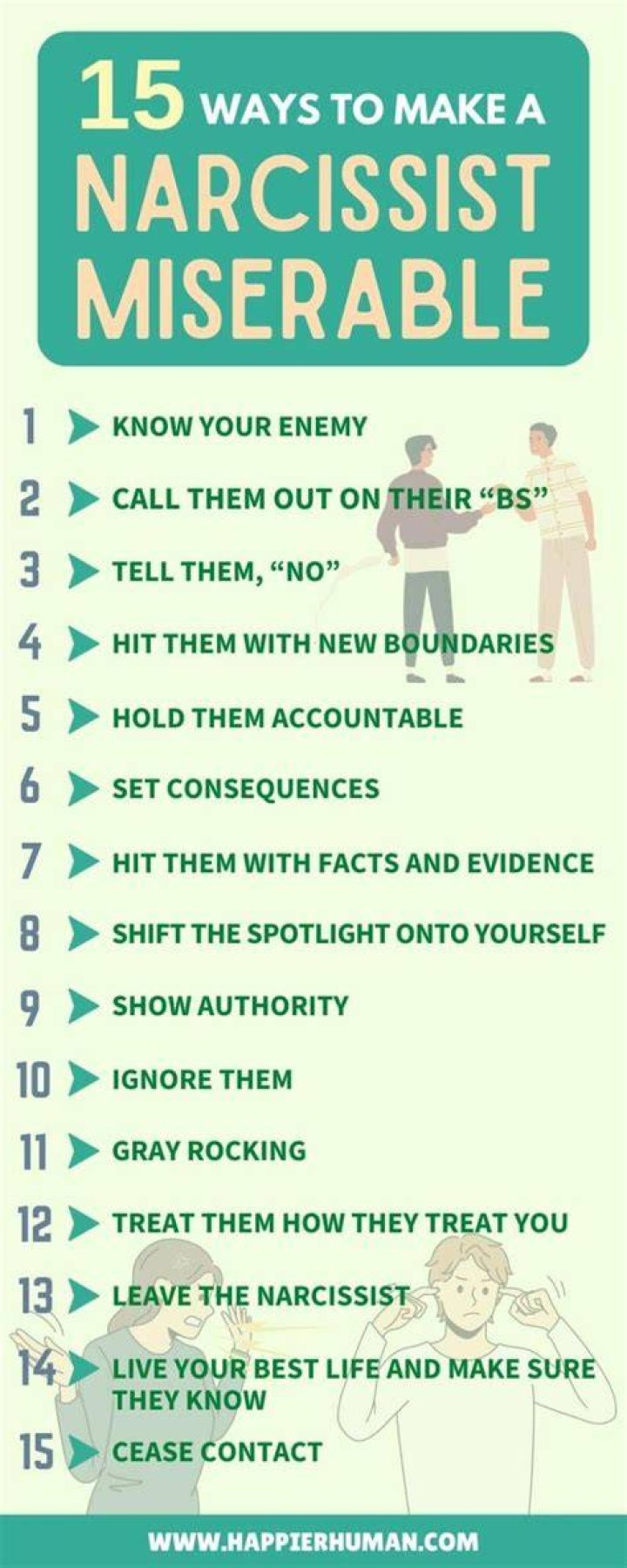 What will a narcissist do when you ignore them?